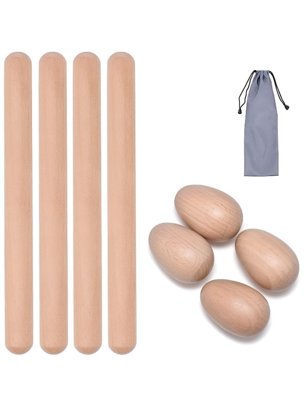 8 Pcs Musical Percussion Instrument Set - Picture 1 of 6